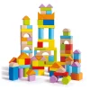 Hape 100 Bausteine aus Holz*Kinder Lernspielzeug|Konstruktionsspielzeug