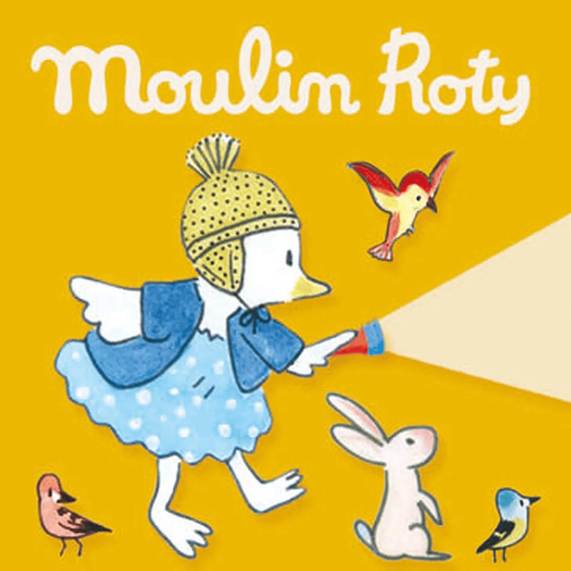 Moulin Roty 3 Disketten "Die große Familie" für Projektionsleuchte*Kinder Spielzeug Ab 4 Jahren