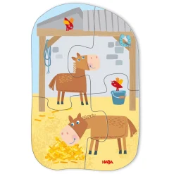 HABA 6 erste Puzzles Bauernhof*Kinder Lernspielzeug|Spielzeug Ab 2 Jahre