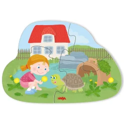 HABA 6 erste Puzzles Haustiere*Kinder Lernspielzeug|Spielzeug Ab 2 Jahre