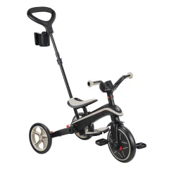 GLOBBER 4 in 1 Explorer Trike Taupe faltbar*Kinder Kinderfahrzeuge