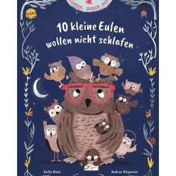 Arena 10 kleine Eulen wollen nicht schlafen*Kinder Kinderbücher|Spielzeug Ab 3 Jahren