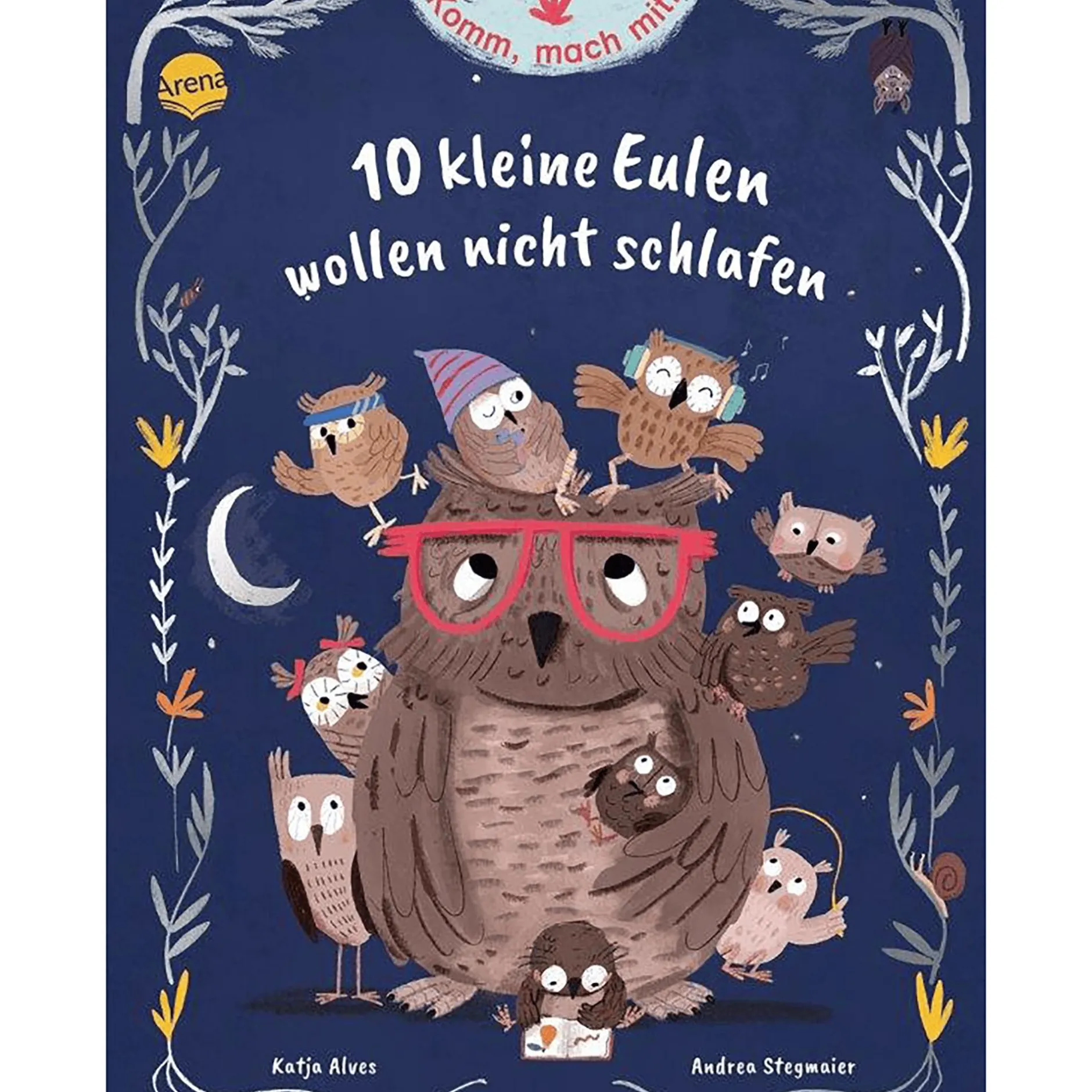 Arena 10 kleine Eulen wollen nicht schlafen*Kinder Kinderbücher|Spielzeug Ab 3 Jahren
