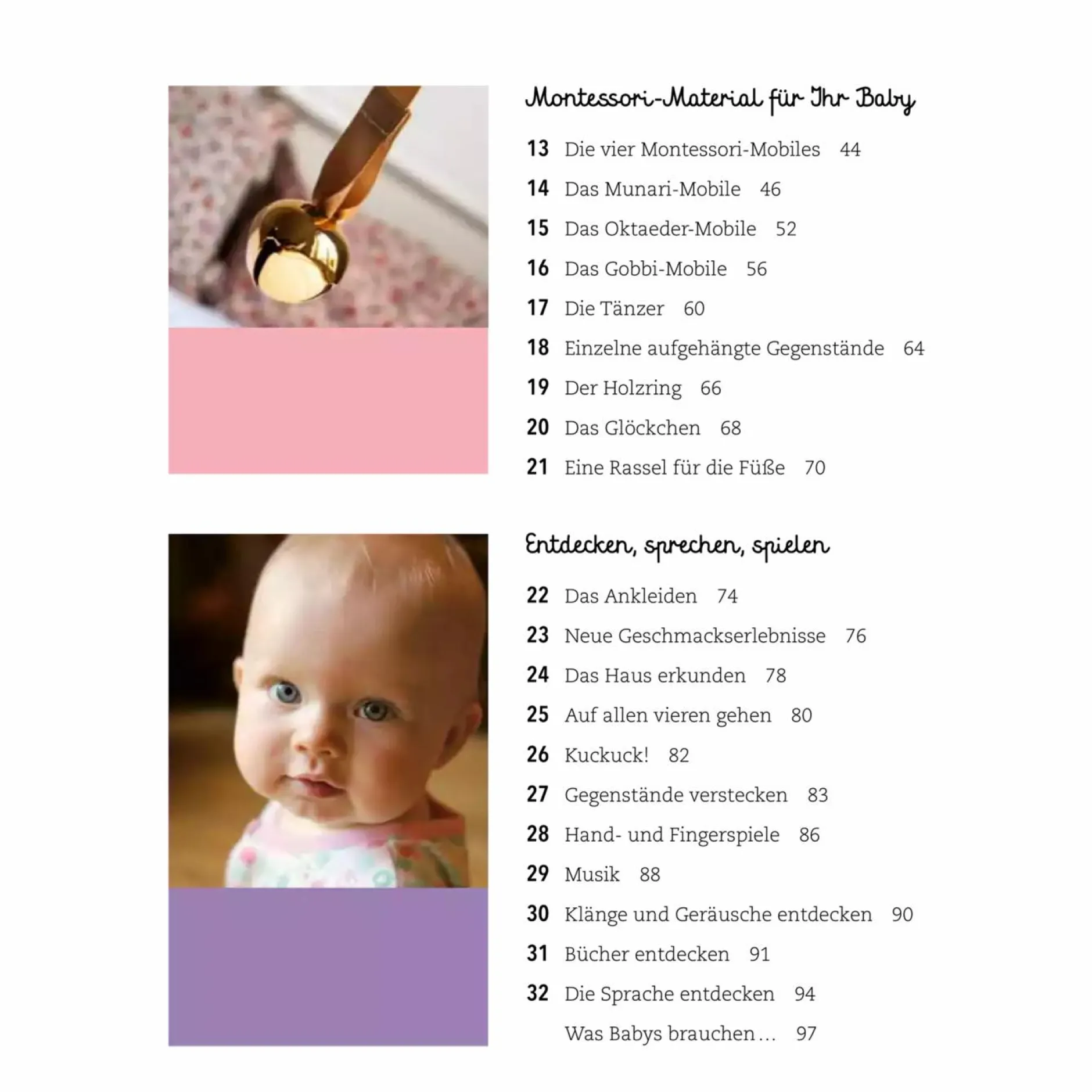 GU 60 Montessori-Ideen für mein Baby* Schwangerschaft & Vorbereitung