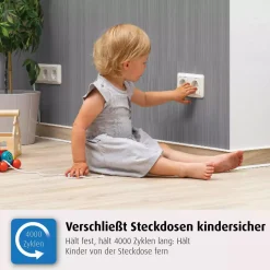 reer 20 Stück Steckdosenschutz*Kinder Kindersicherung