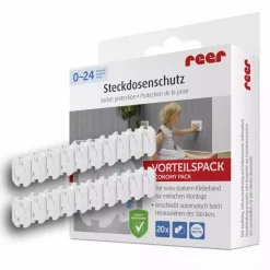 reer 20 Stück Steckdosenschutz*Kinder Kindersicherung