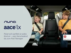 nuna AACE LX Caviar*Kinder Kindersitze Isofix|Kindersitze 15-36 Kg, Gruppe 2/3
