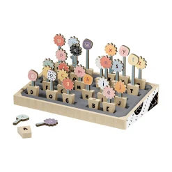 TOPBRIGHT ABC Blumen*Kinder Lernspielzeug|Holzspielzeug