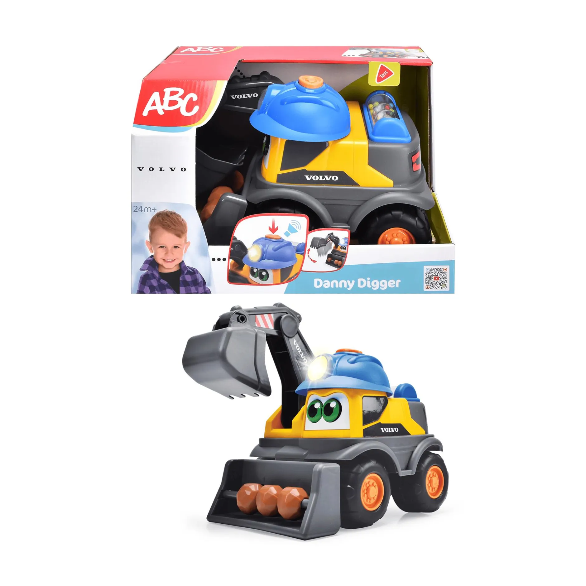 DICKIE TOYS ABC Danny Digger*Kinder Lernspielzeug