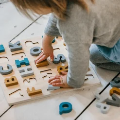 KINDSGUT ABC-Puzzle Casper*Kinder Lernspielzeug|Holzspielzeug