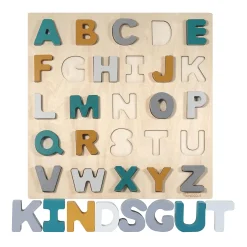 KINDSGUT ABC-Puzzle Casper*Kinder Lernspielzeug|Holzspielzeug
