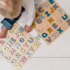 KINDSGUT ABC-Puzzle Casper*Kinder Lernspielzeug|Holzspielzeug