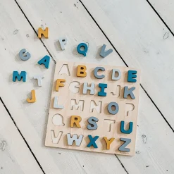 KINDSGUT ABC-Puzzle Casper*Kinder Lernspielzeug|Holzspielzeug