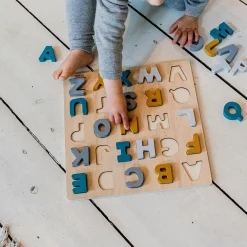 KINDSGUT ABC-Puzzle Casper*Kinder Lernspielzeug|Holzspielzeug