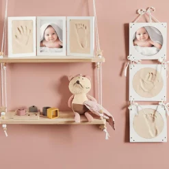bieco Abdruckset mit Bilderrahmen*Kinder Malen & Kneten