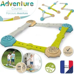 Smoby Abenteuer Balancierparcours*Kinder Lernspielzeug|Spielzeug Ab 2 Jahre