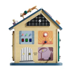 TOPBRIGHT ACTIVITY HAUS 12-in-1*Kinder Lernspielzeug|Holzspielzeug