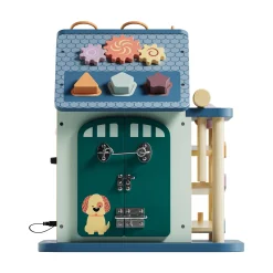 TOPBRIGHT ACTIVITY HAUS 12-in-1*Kinder Lernspielzeug|Holzspielzeug