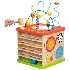goki Activity- und Motorikwürfel XXL*Kinder Holzspielzeug