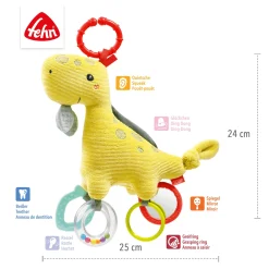 fehn Activity-Dino*Kinder Kinderwagen Zubehör|Rasseln & Greiflinge