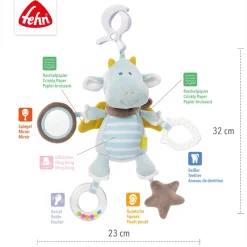 fehn Activity-Drache mit Klemme* Schnullerketten
