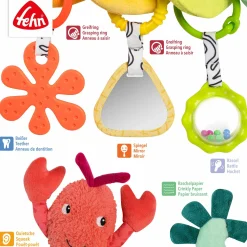 fehn Activity-Spirale Hummer*Kinder Kinderwagen Zubehör|Kuscheltiere