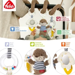fehn Activity-Spirale Otter Theo*Kinder Kinderwagen Zubehör|Rasseln & Greiflinge