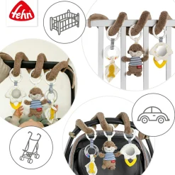 fehn Activity-Spirale Otter Theo*Kinder Kinderwagen Zubehör|Rasseln & Greiflinge