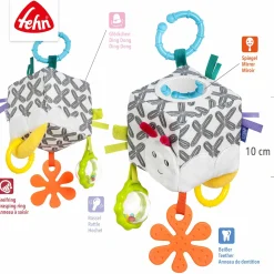 fehn Activity-Würfel Raupe* Rasseln & Greiflinge