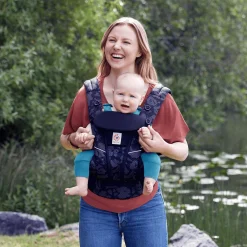 ERGObaby Adapt Onyx Bloom* Babytragen