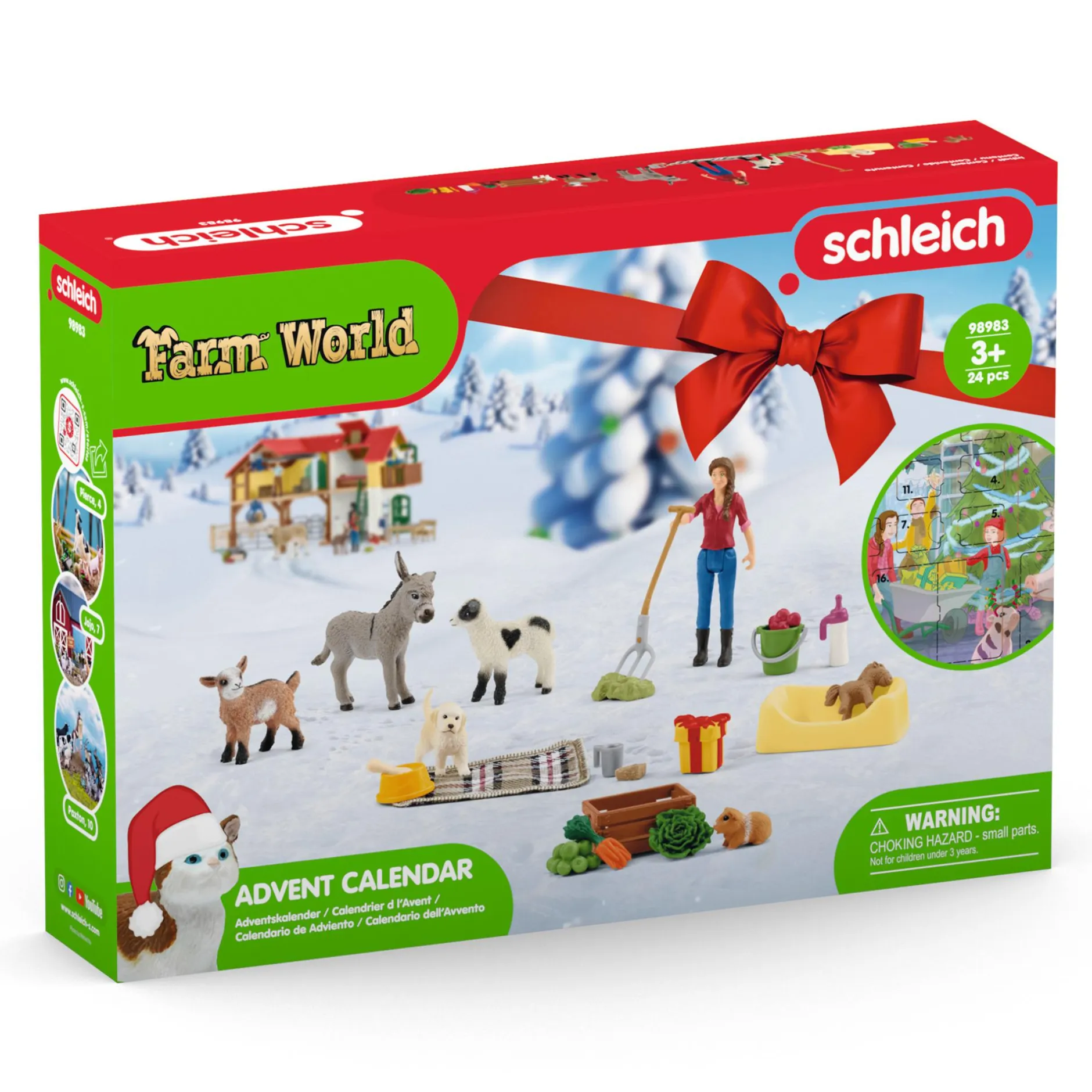Schleich Adventskalender Farm World 2023*Kinder Spielzeug Ab 3 Jahren