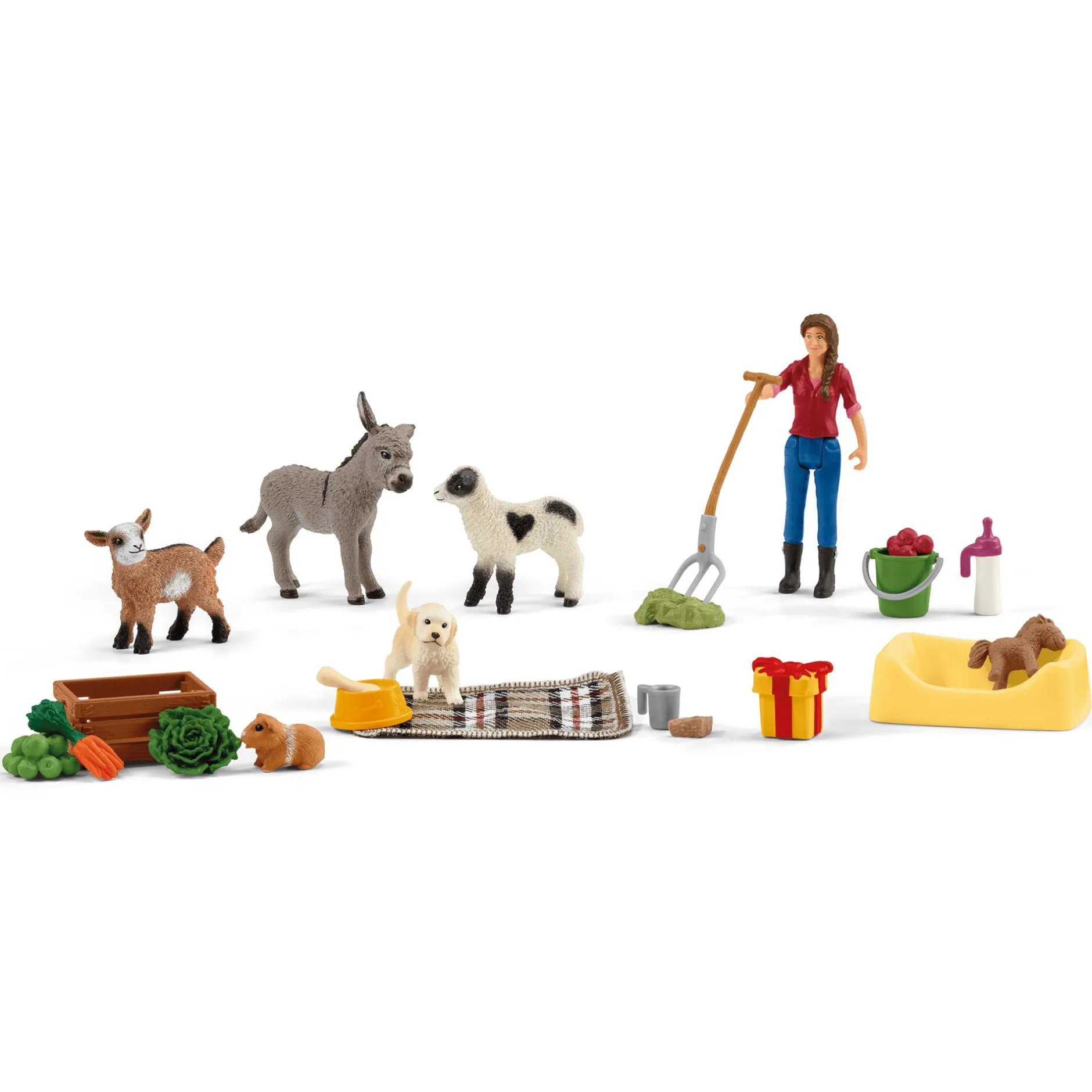 Schleich Adventskalender Farm World 2023*Kinder Spielzeug Ab 3 Jahren