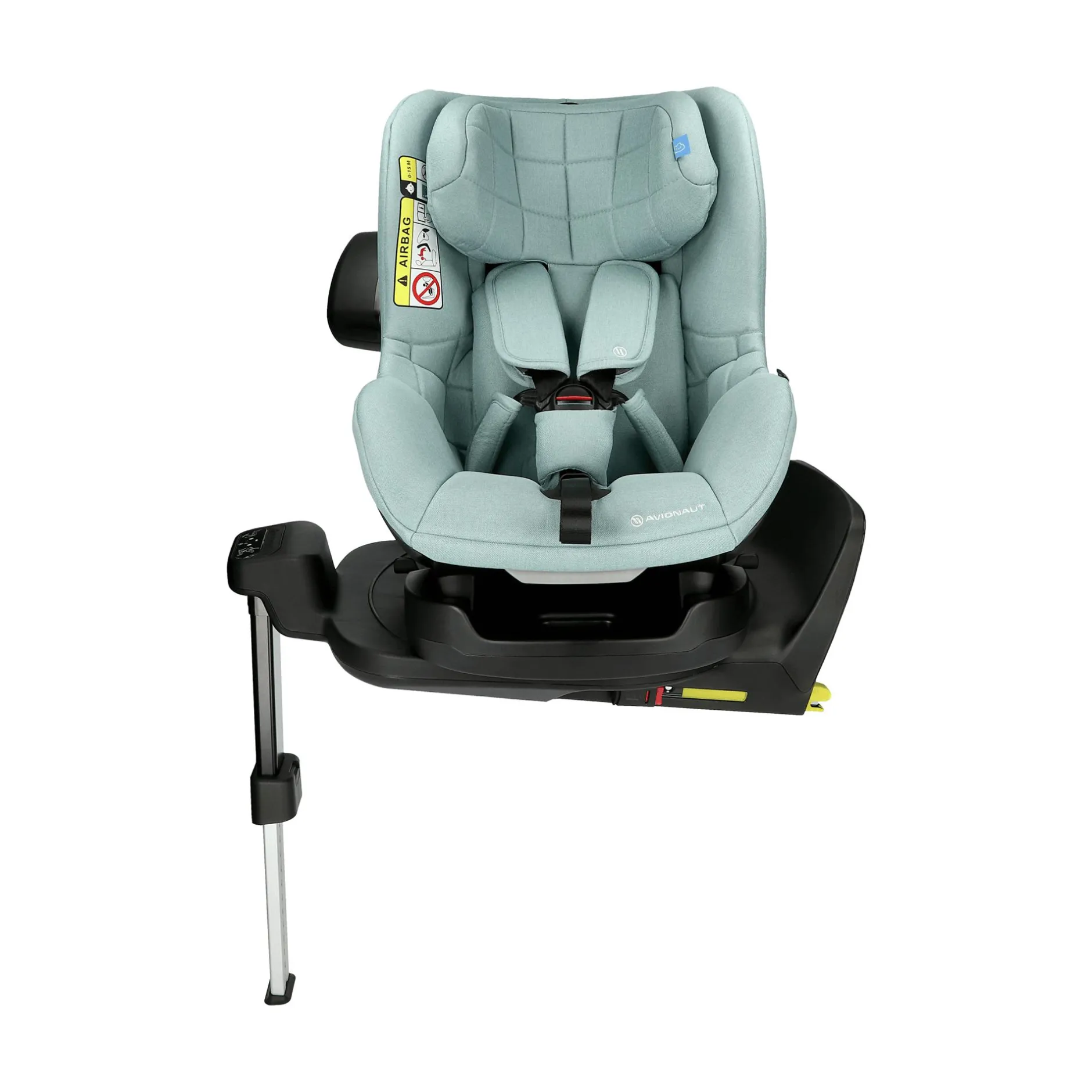 AVIONAUT AeroFIX AirFlow 2.0 C Mint*Kinder Kindersitze Isofix|Reboarder 0-18 Kg, Gruppe 0+/1