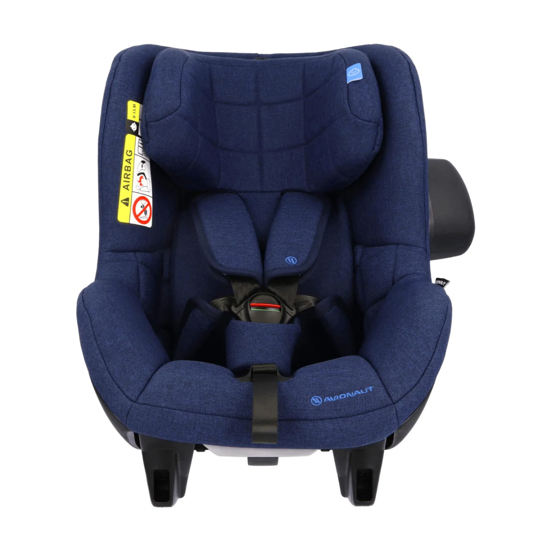 AVIONAUT AeroFIX AirFlow 2.0 C Navy*Kinder Kindersitze Isofix|Reboarder 0-18 Kg, Gruppe 0+/1