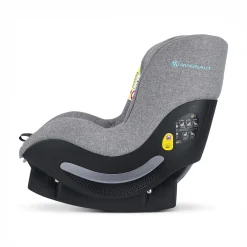 AVIONAUT AeroFIX Smart Grey*Kinder Kindersitze Isofix|Reboarder 0-18 Kg, Gruppe 0+/1