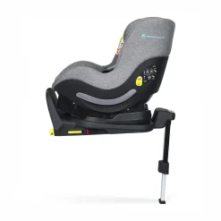 AVIONAUT AeroFIX Smart Grey*Kinder Kindersitze Isofix|Reboarder 0-18 Kg, Gruppe 0+/1