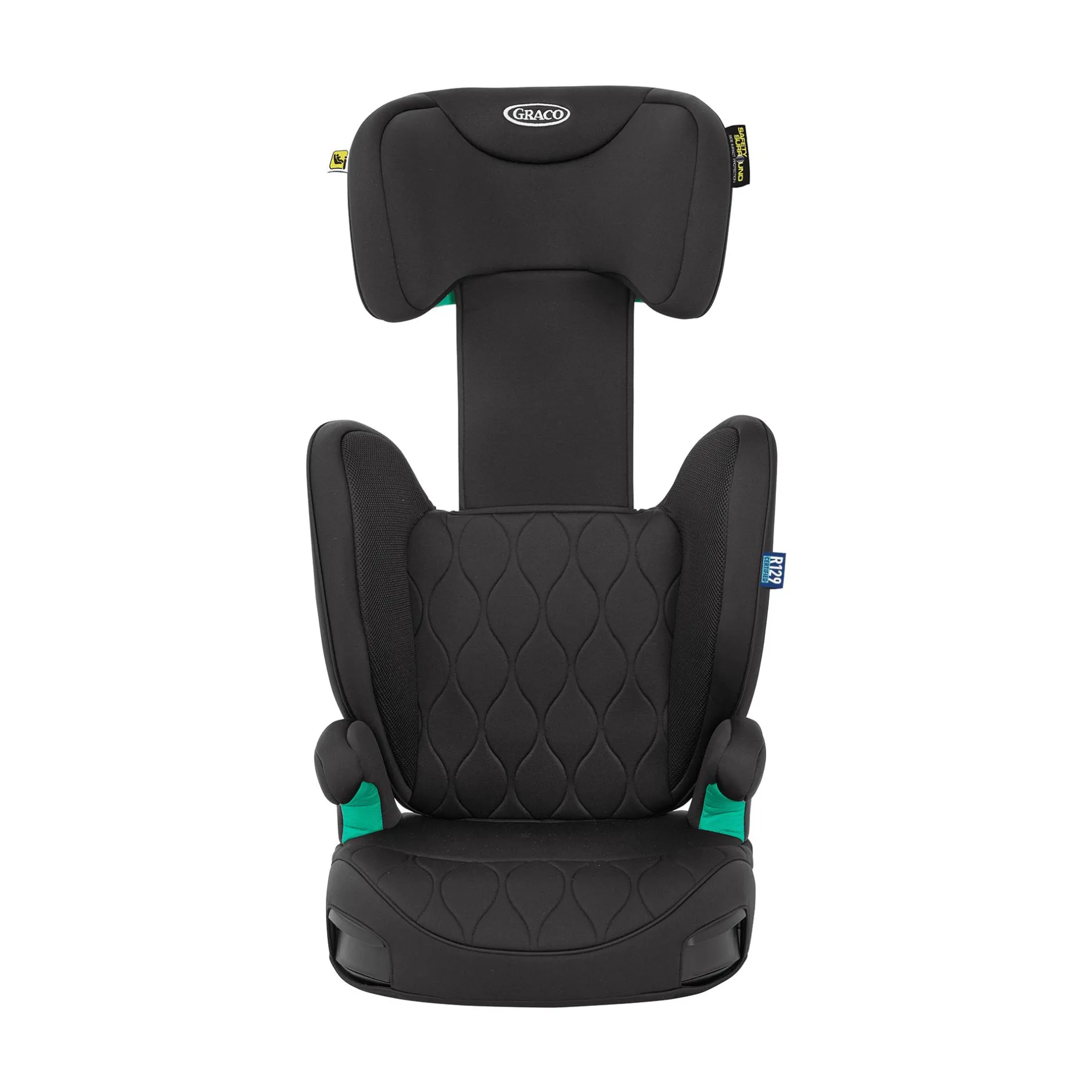 GRACO Affix i-Size R129 Midnight*Kinder Kindersitze Isofix|Kindersitze 15-36 Kg, Gruppe 2/3