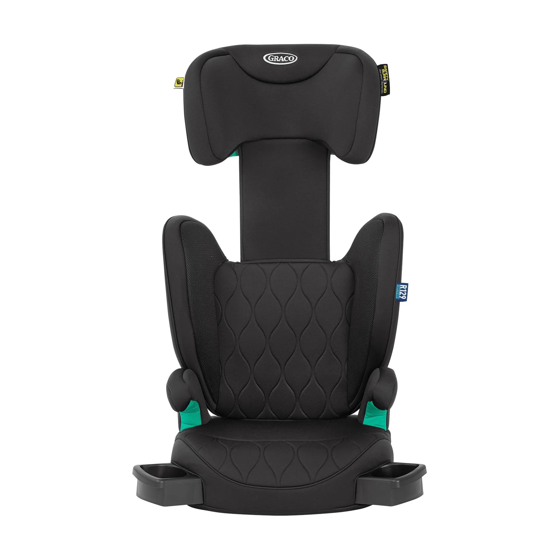 GRACO Affix i-Size R129 Midnight*Kinder Kindersitze Isofix|Kindersitze 15-36 Kg, Gruppe 2/3