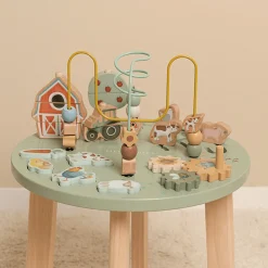 LITTLE DUTCH Aktivitäten-Tisch Little Farm*Kinder Lernspielzeug|Holzspielzeug