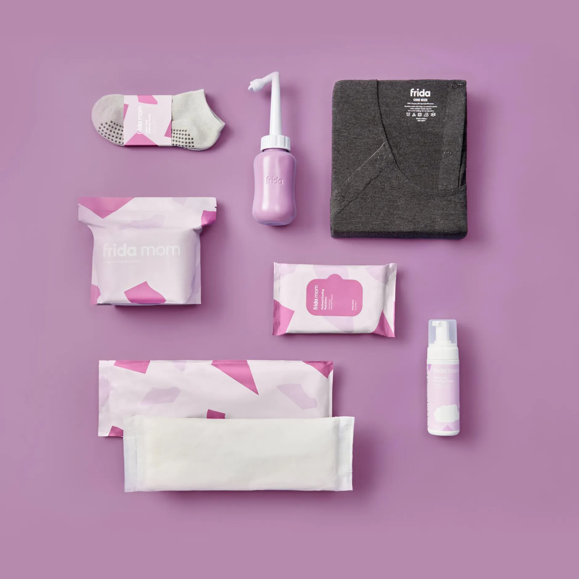 Frida mom All-in-One Wochenbett-Box: Für Geburt & Erholung* Hausapotheke|Geburt & Wochenbett