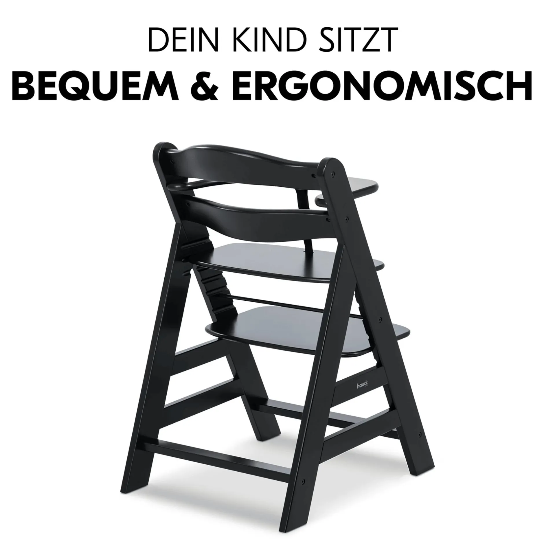 hauck Alpha+ Black* Treppenhochstühle