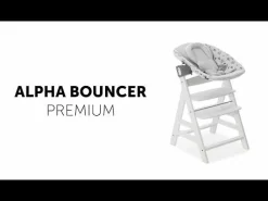 hauck Alpha Bouncer Premium Light grey* Hochstuhl Zubehör|Wippen