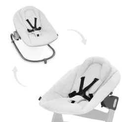 hauck Alpha Bouncer Premium Light grey* Hochstuhl Zubehör|Wippen