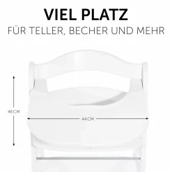 hauck Alpha Click Tray White* Hochstuhl Zubehör