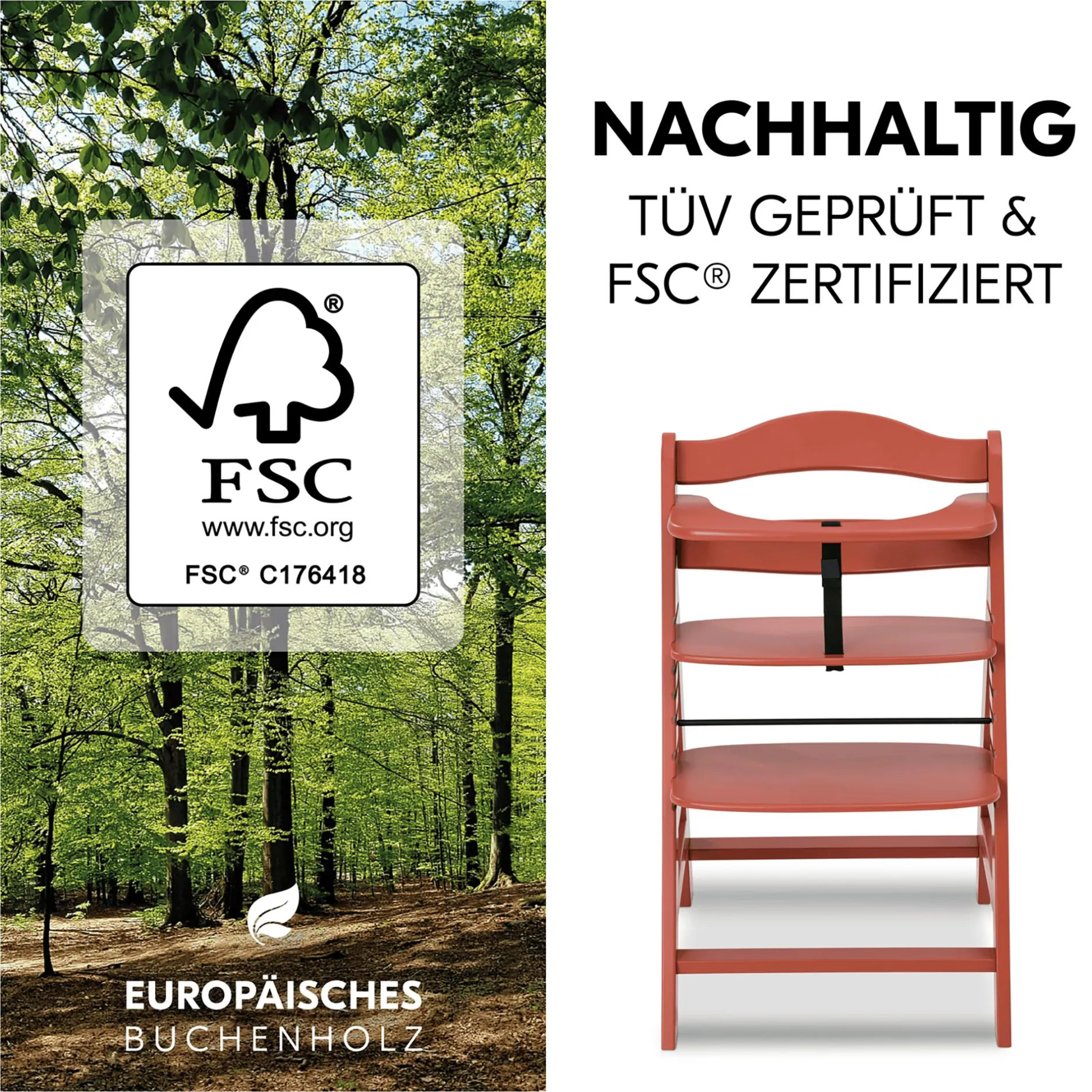 hauck Alpha+ Cork* Treppenhochstühle