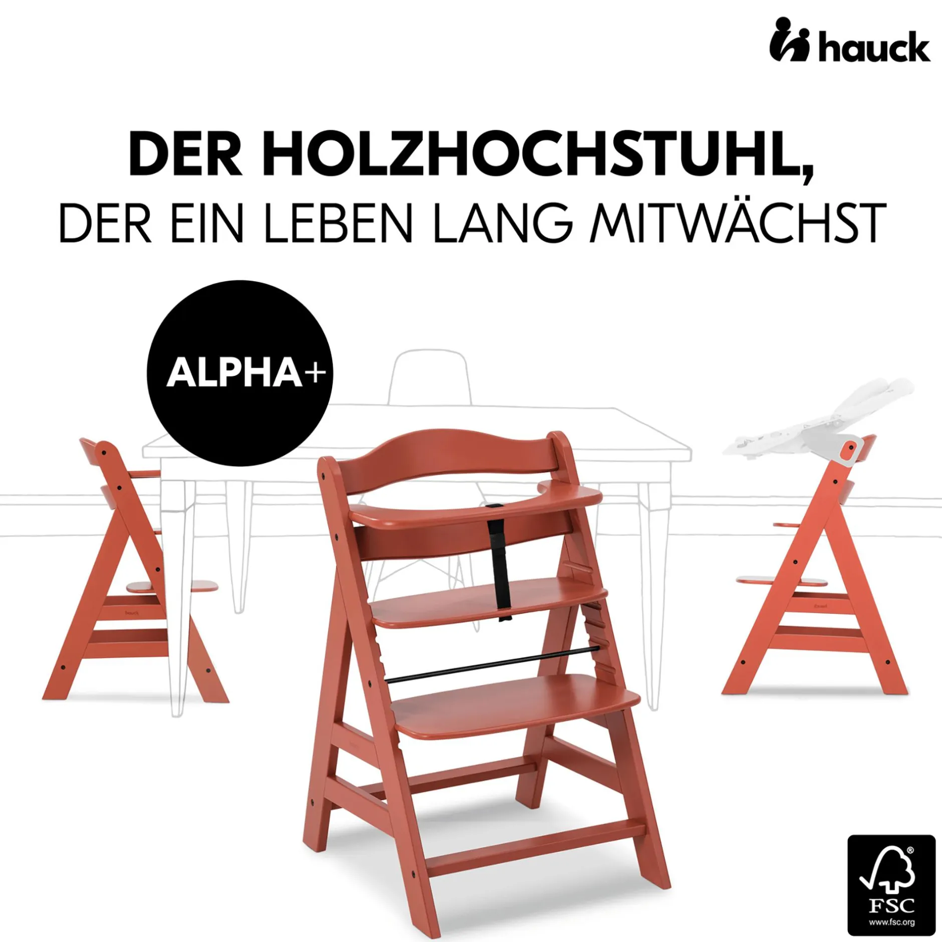 hauck Alpha+ Cork* Treppenhochstühle