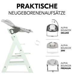 hauck Alpha+ Mint* Treppenhochstühle
