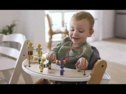 hauck Alpha Play Music Zebra Holzaufsatz*Kinder Hochstuhl Zubehör|Lernspielzeug
