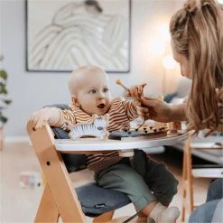 hauck Alpha Play Music Zebra Holzaufsatz*Kinder Hochstuhl Zubehör|Lernspielzeug
