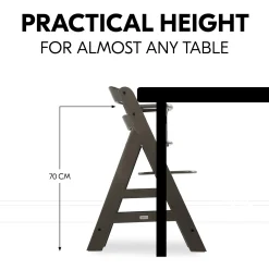 hauck Alpha+ Select Charcoal* Treppenhochstühle